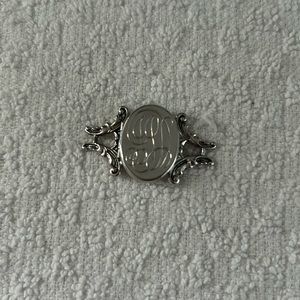 Small Picture locket charm for bracelet or watch band